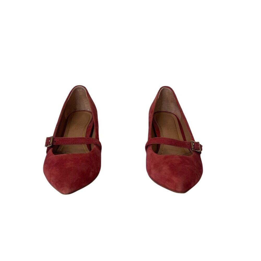 Vionic Women's Minnie Wine Kitten Heel Suede Shoes Sz 6 EU 37 - Picture 3 of 8